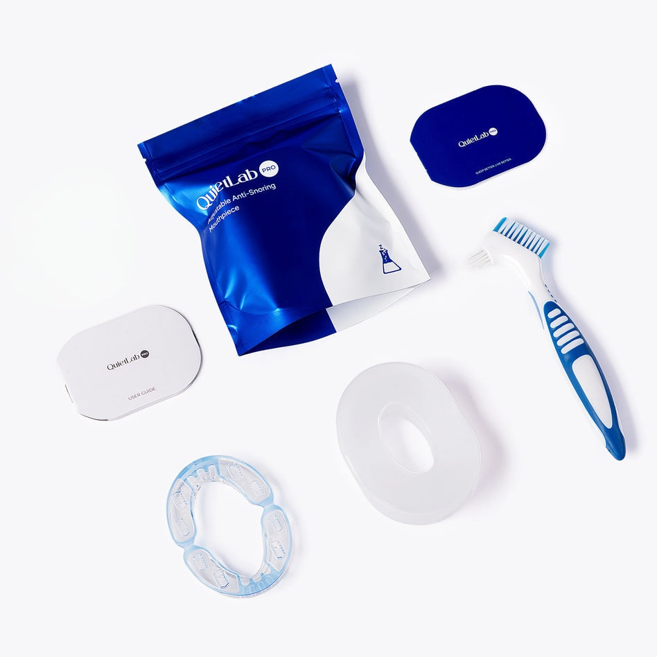 QuietLab Pro Anti-Snoring Mouthpiece - Adjustable Snoring Mouth Guard