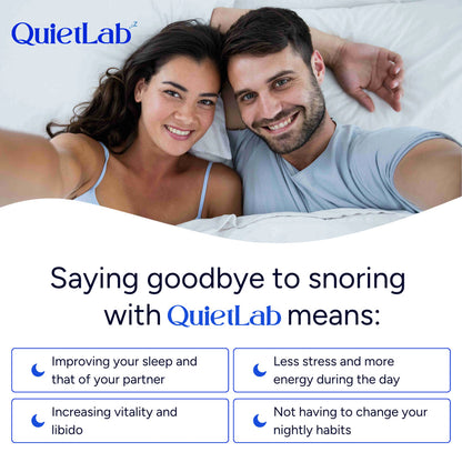 QuietLab Pro Anti-Snoring Mouthpiece - Adjustable Snoring Mouth Guard