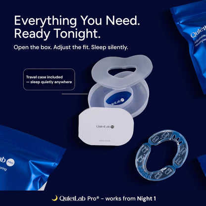QuietLab Pro Anti-Snoring Mouthpiece - Adjustable Snoring Mouth Guard
